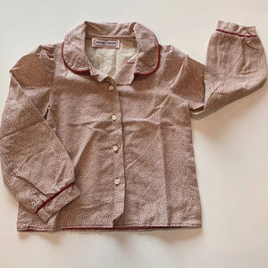 Marshall Sinclair - girls button down, calico